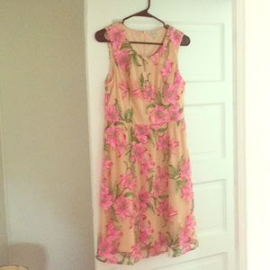 Lace & Mesh dress, size medium.